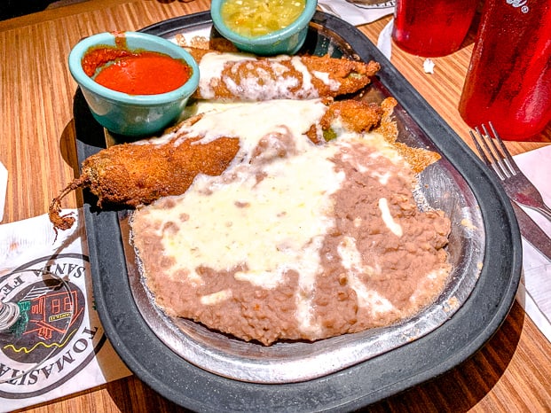 Tomasita's New Mexican cuisine: Chile rellenos