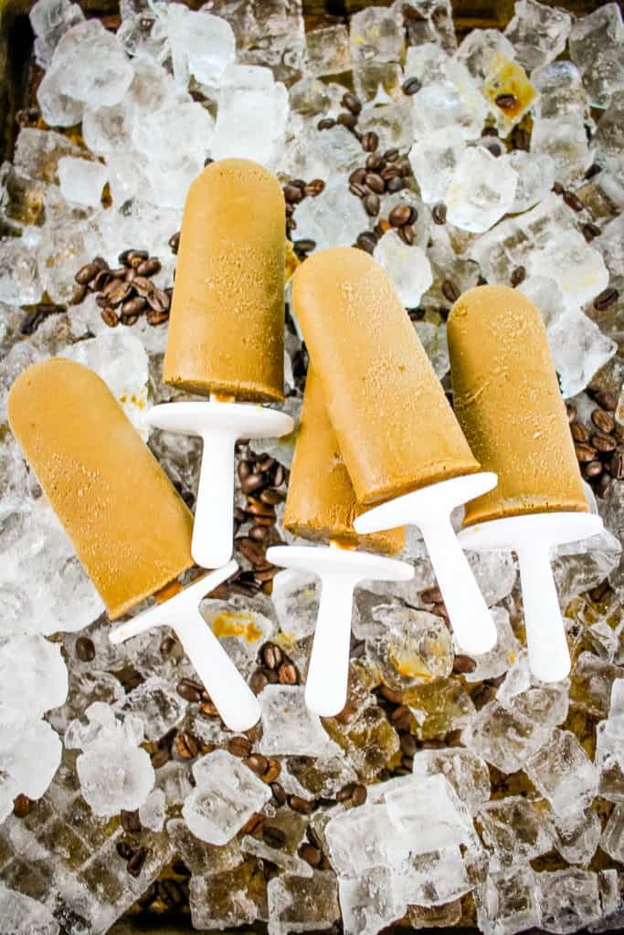 Vietnamese Coffee popsicles