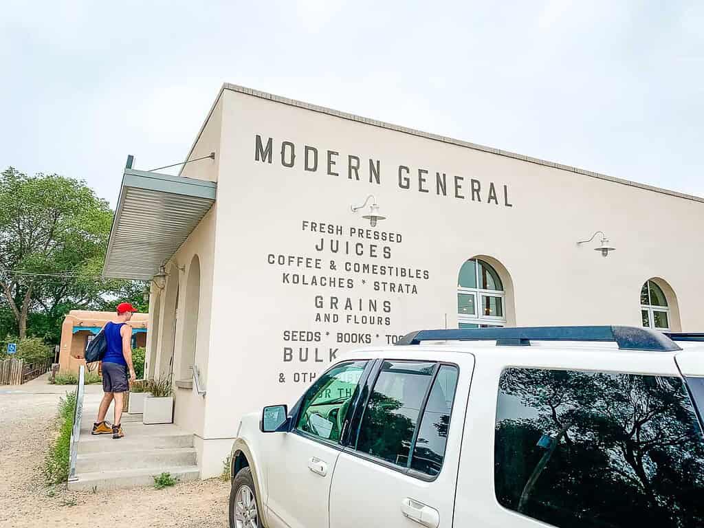 Modern General storefront in Santa Fe