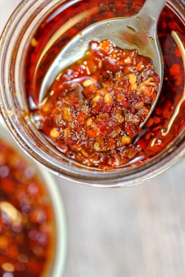 Vietnamese Chile Lemongrass Sate Sauce (Tương Ớt Sa Tế)