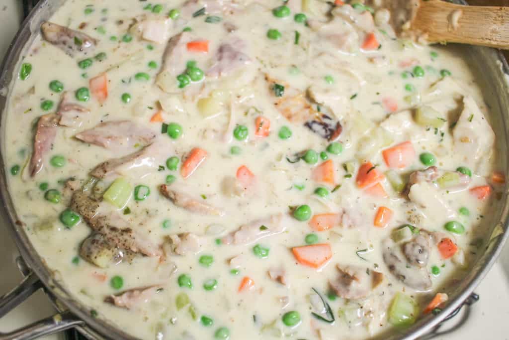 turkey pot pie filling