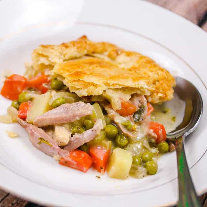 Turkey Tarragon Pot Pie Bun Bo Bae